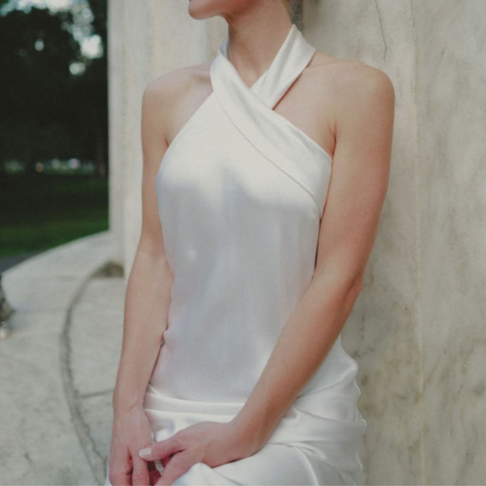 Galvan London custom gown